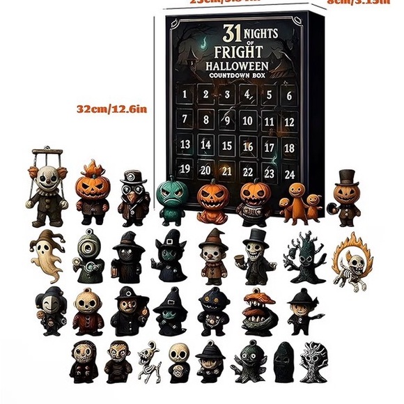 31 Nights of Fright Halloween Countdown Box - Picture 4 of 12
